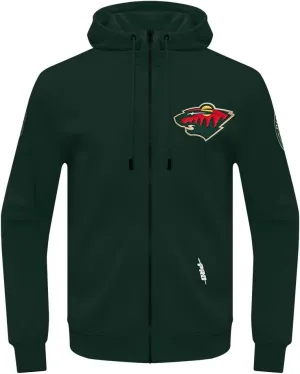 Mens NHL Classic Chenille Full Zip Hoodie