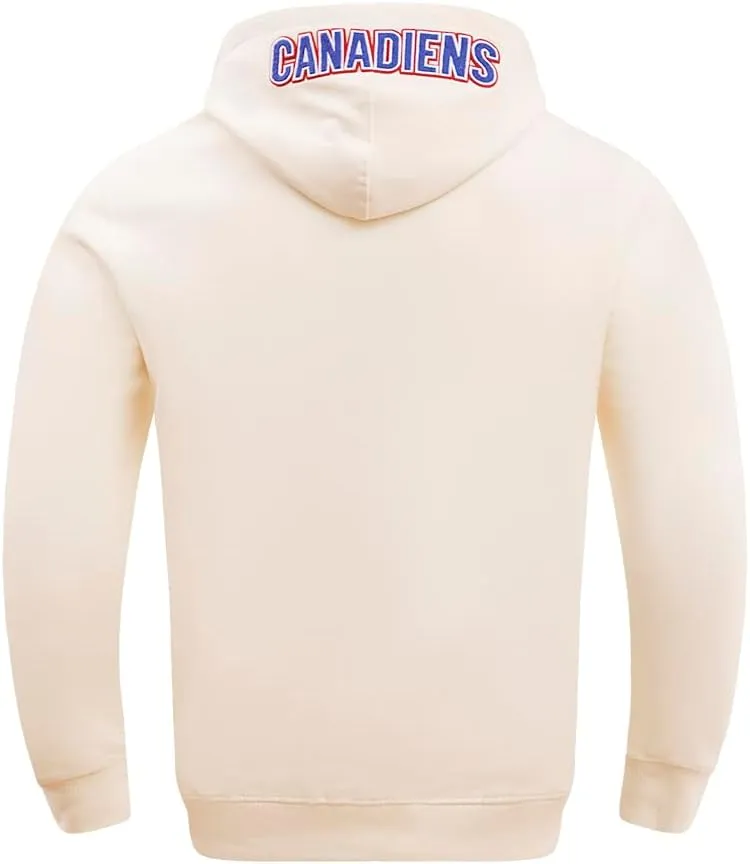 Mens NHL Classic Chenille Pull Over Hoodie