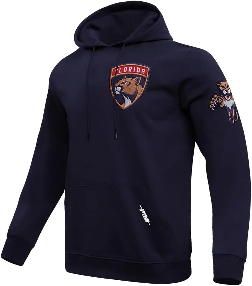 Mens NHL Classic Chenille Pull Over Hoodie