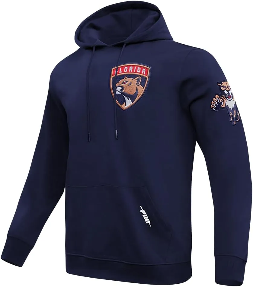 Mens NHL Classic Chenille Pull Over Hoodie