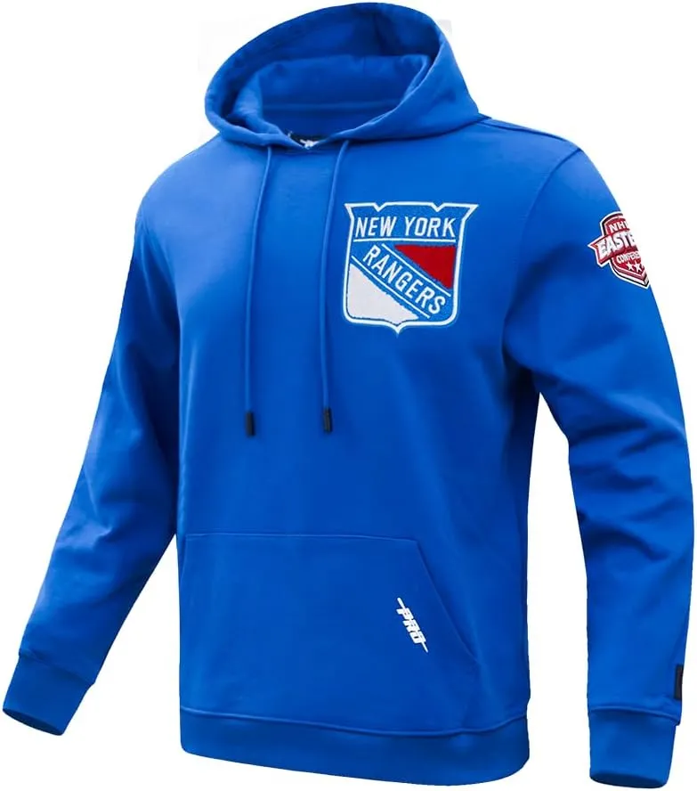 Mens NHL Classic Chenille Pull Over Hoodie
