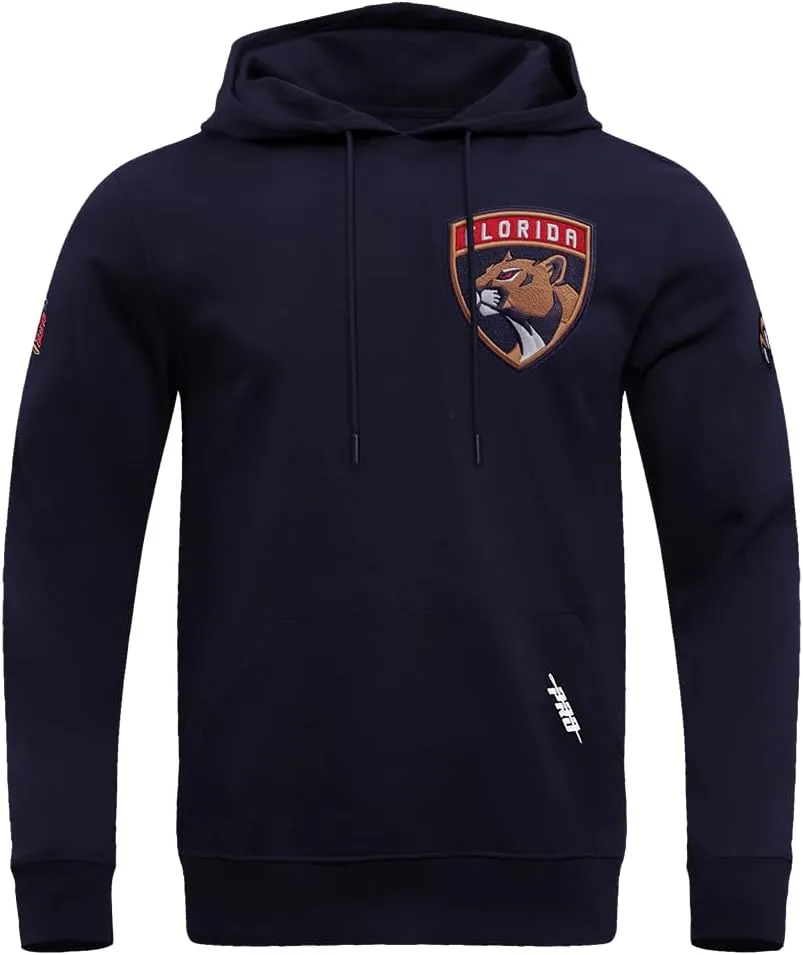 Mens NHL Classic Chenille Pull Over Hoodie