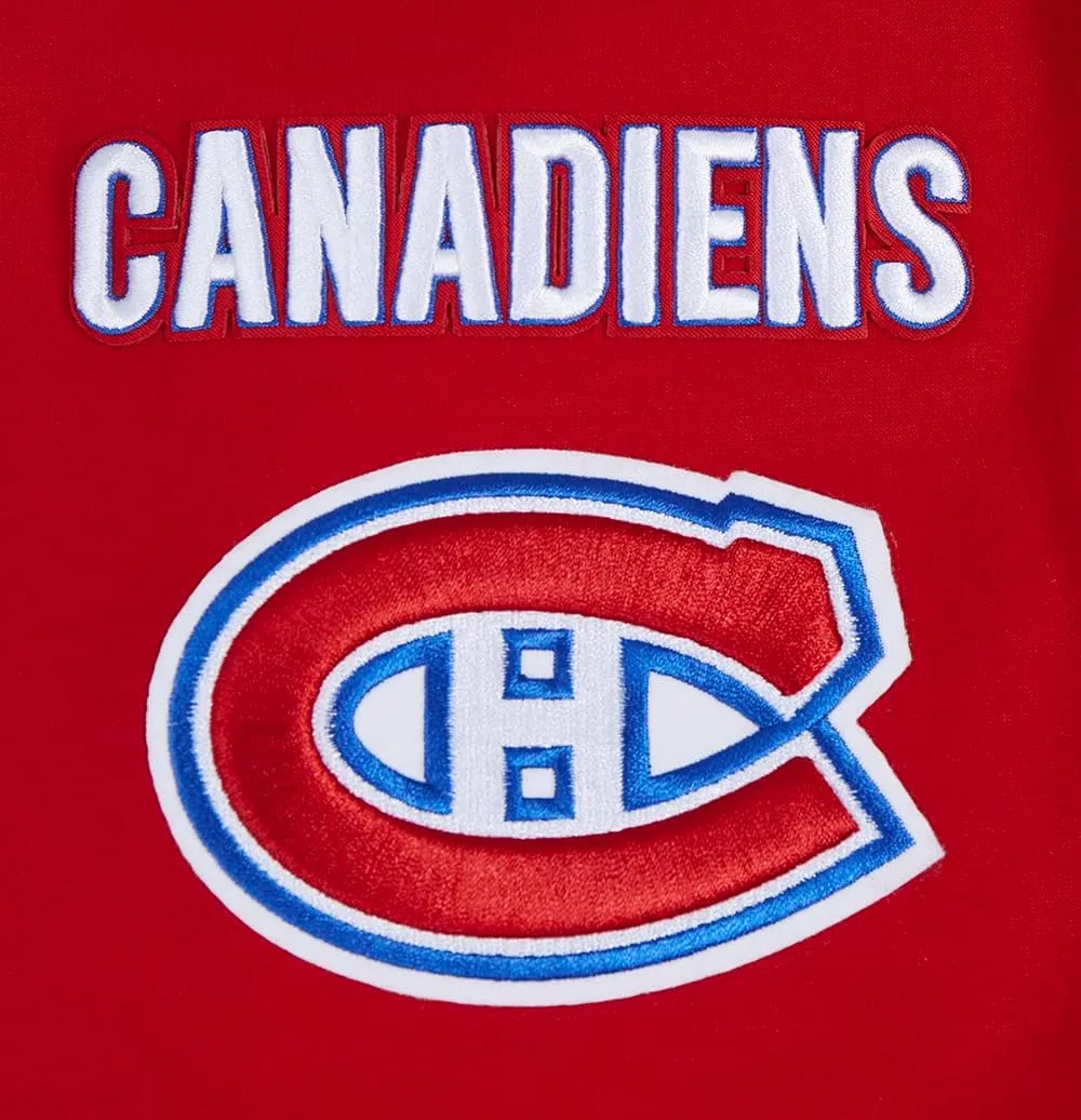 Mens NHL Classic Chenille Pull Over Hoodie