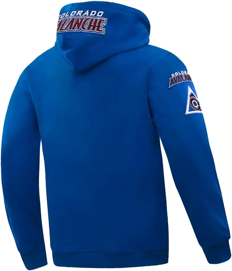 Mens NHL Classic Chenille Pull Over Hoodie