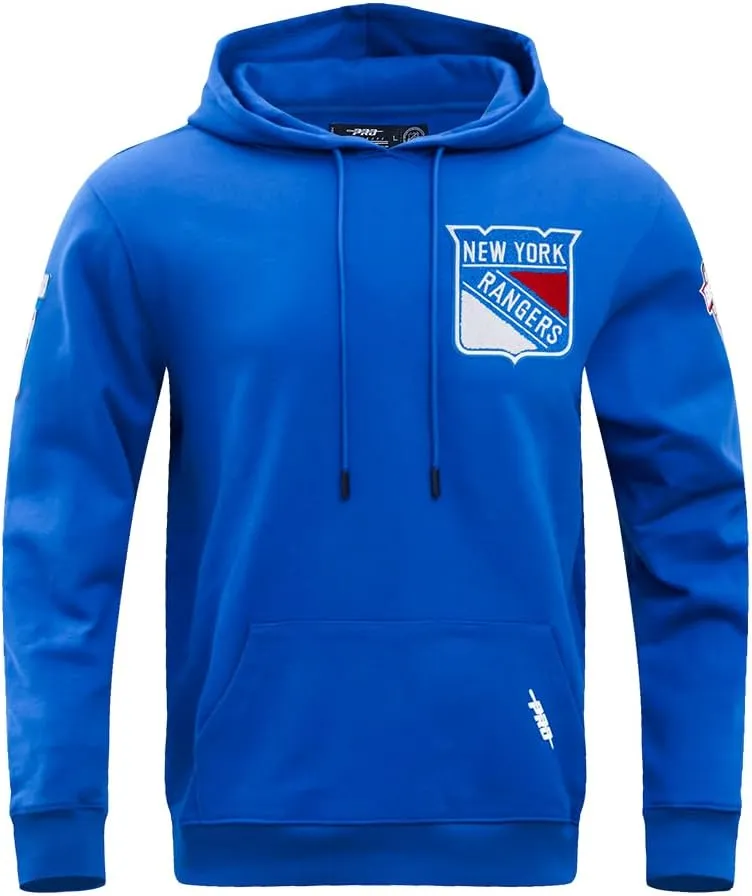 Mens NHL Classic Chenille Pull Over Hoodie