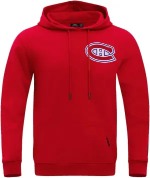 Mens NHL Classic Chenille Pull Over Hoodie