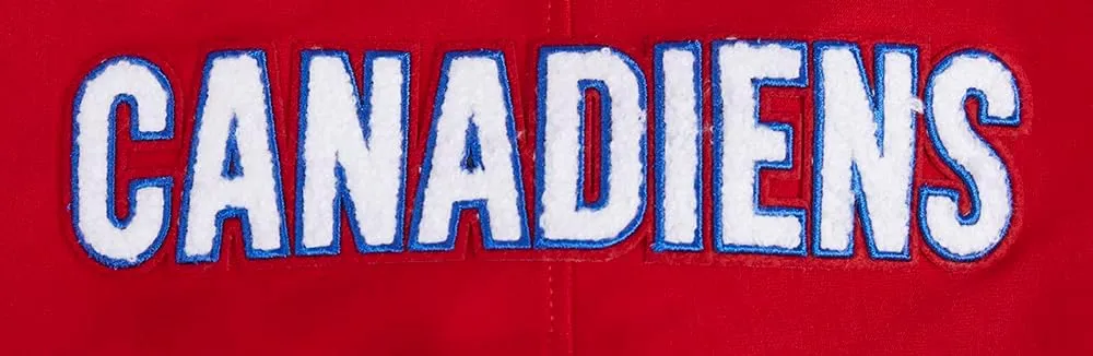 Mens NHL Classic Chenille Pull Over Hoodie