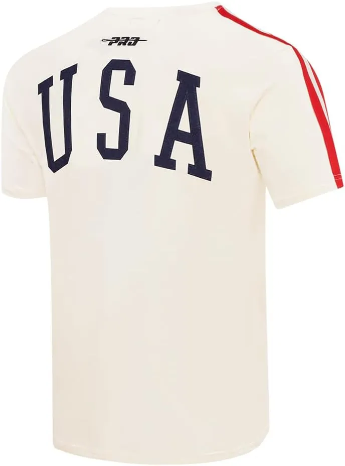 Men's Ussf Classic Chenille Standard Cotton Short Sleeve Shirt