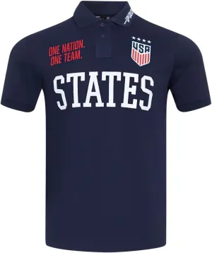Men's Ussf USWNT Soccer Classic Chenille Polo