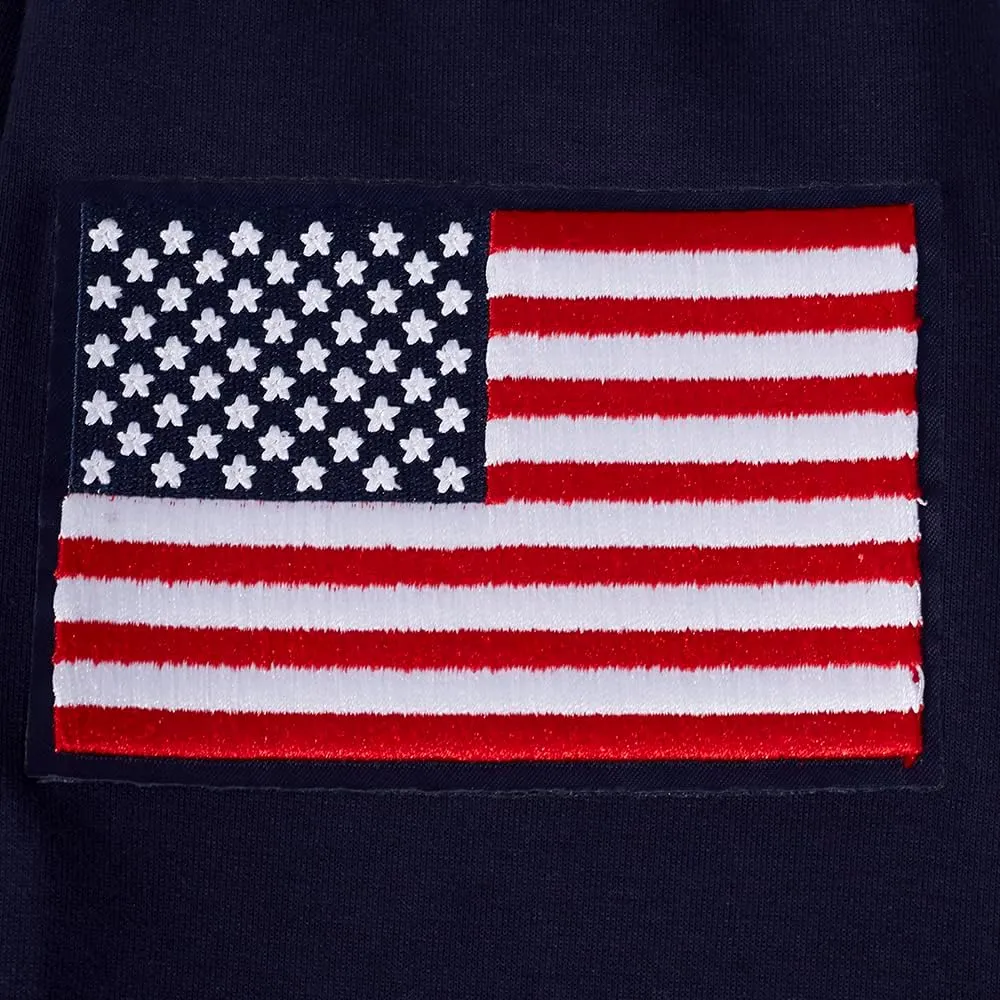 Men's Ussf USWNT Soccer Classic Chenille Standard Double Knit Pullover Hoodie
