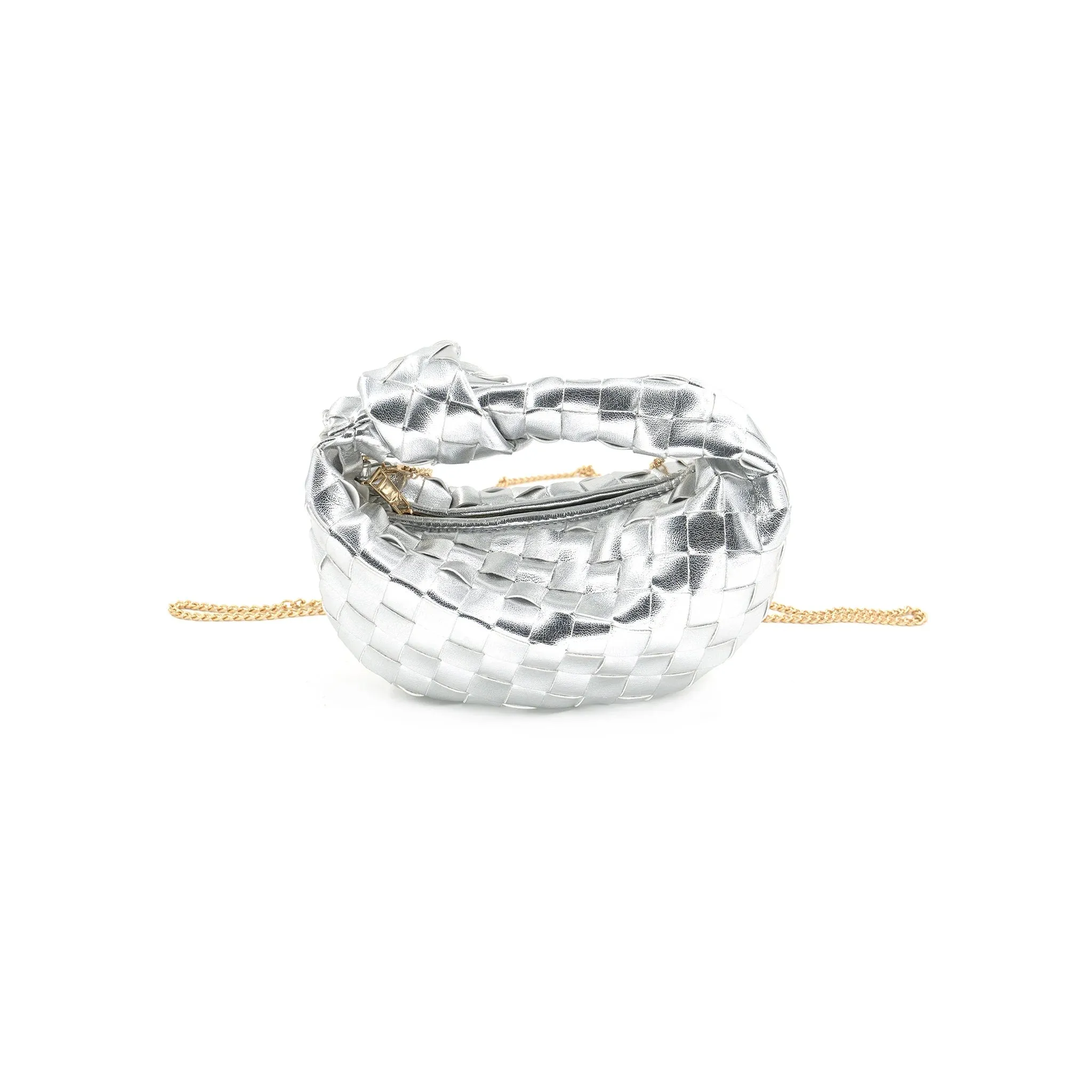 Mini Knotted Clutch Purse
