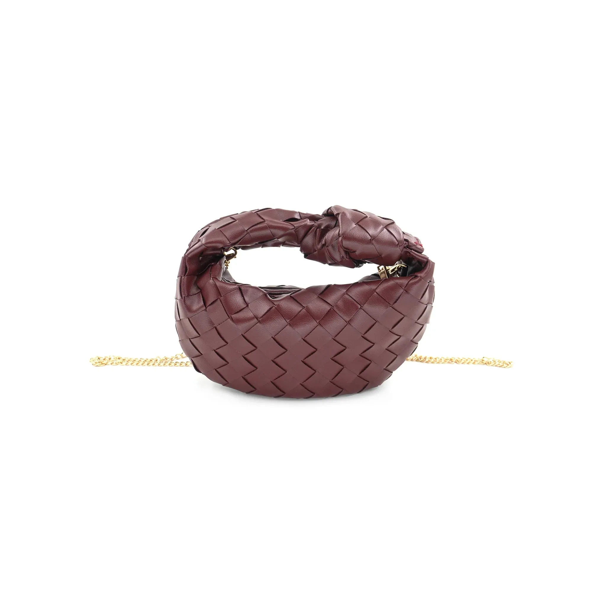 Mini Knotted Clutch Purse