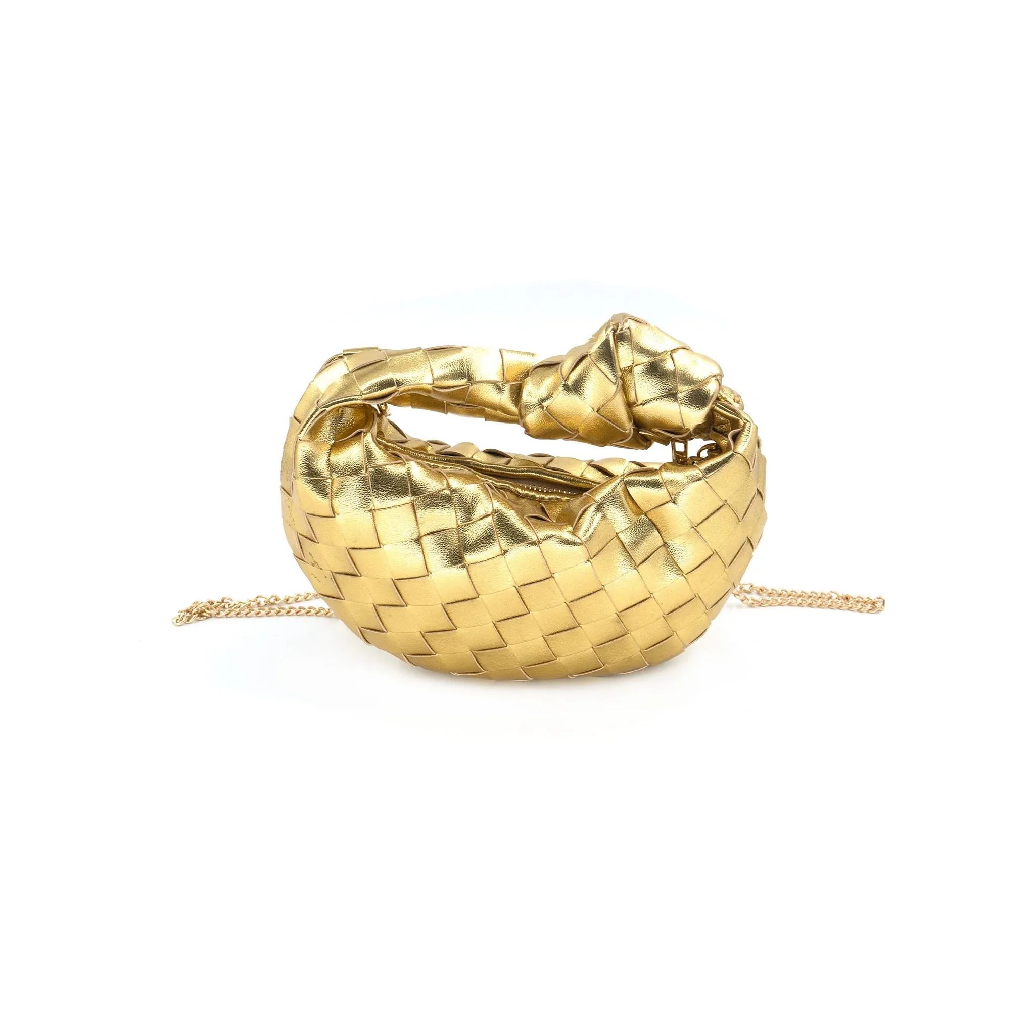 Mini Knotted Clutch Purse