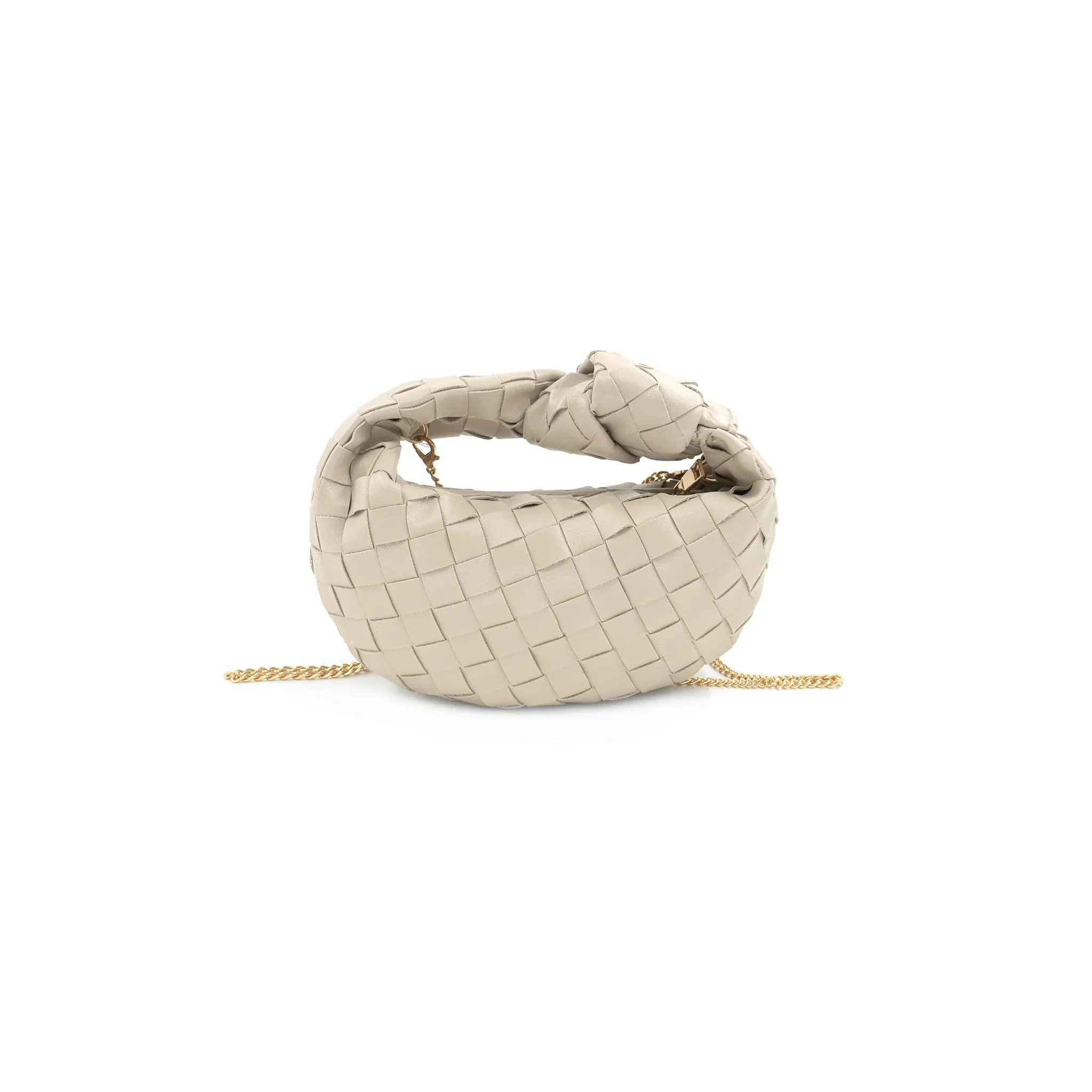 Mini Knotted Clutch Purse