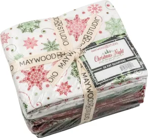 Monique Jacobs Christmas Night 22 Fat Quarters Maywood Studio
