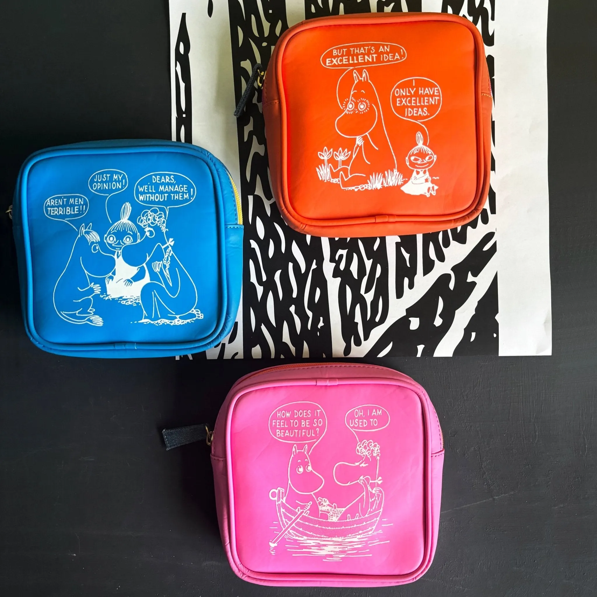 Moomin 'Men' Makeup Bag