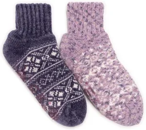 MUK LUKS Women's Chenille Cabin Socks (2 Pair Pack)