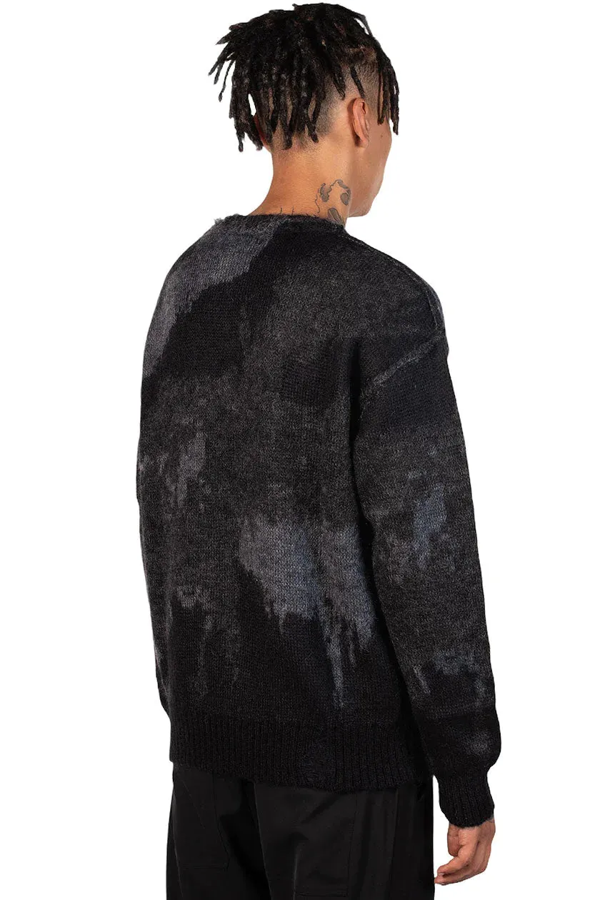 Multicolor Crewneck Mohair Jumper