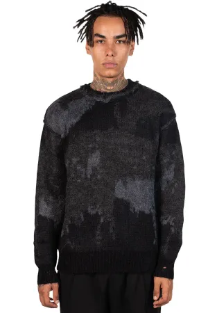 Multicolor Crewneck Mohair Jumper