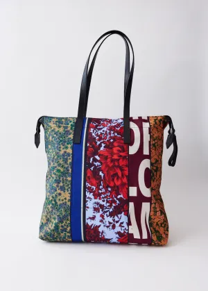 Multicoloured Shopper Tote Bag