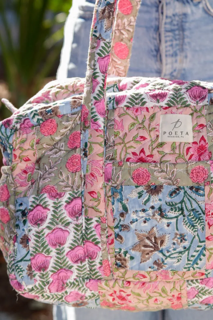Natura Patchwork Duffle Bag