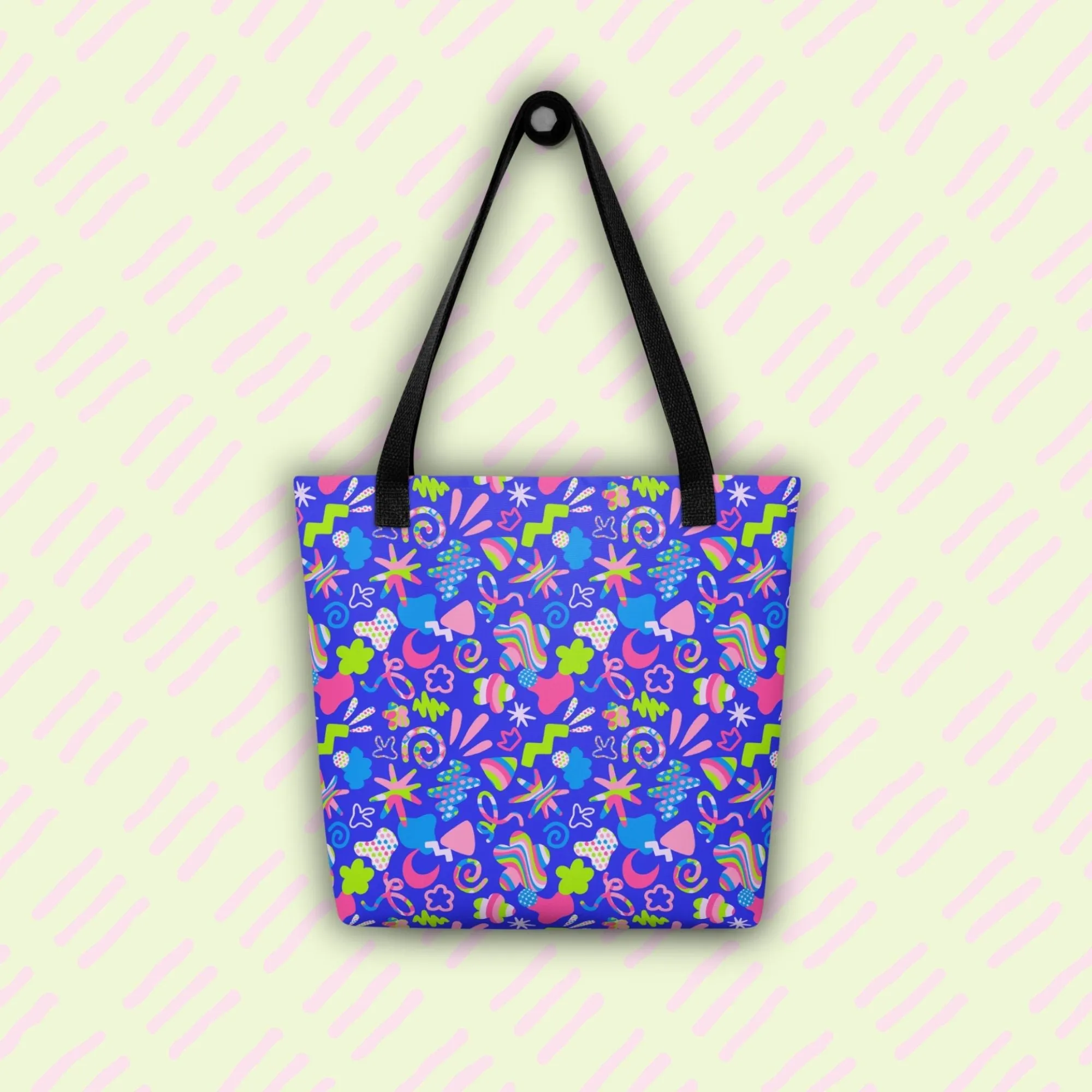 Neon Carnival Tote Bag