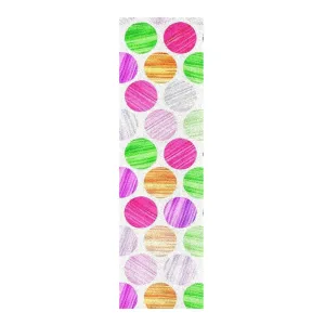 Neon Colored Regular Circles Grip Tape roll Skateboard Waterproof Grip Tape for pro Scooters 33×9 Inch Papel de lija para patinetas