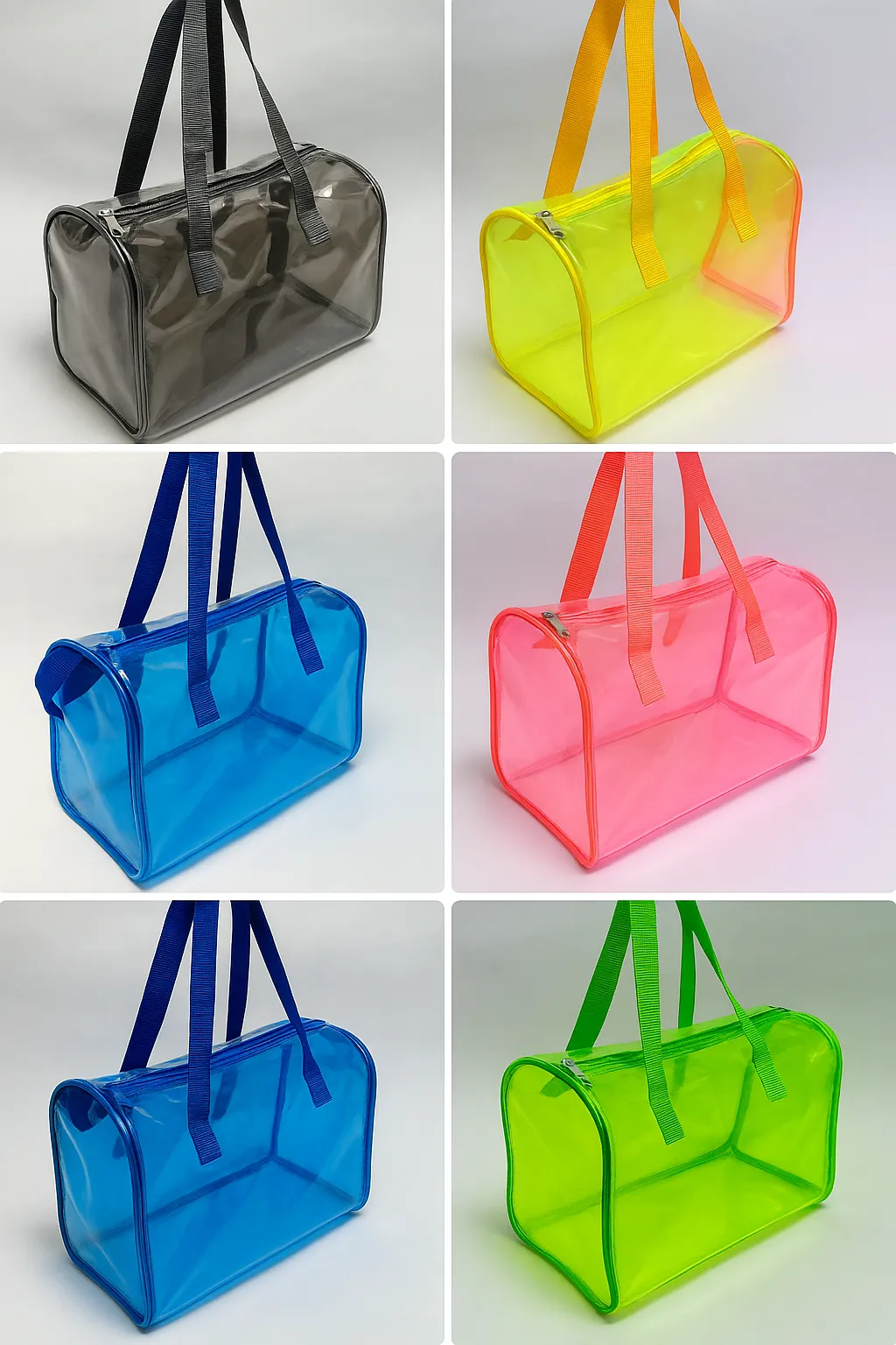 Neon Jelly Duffle Bag