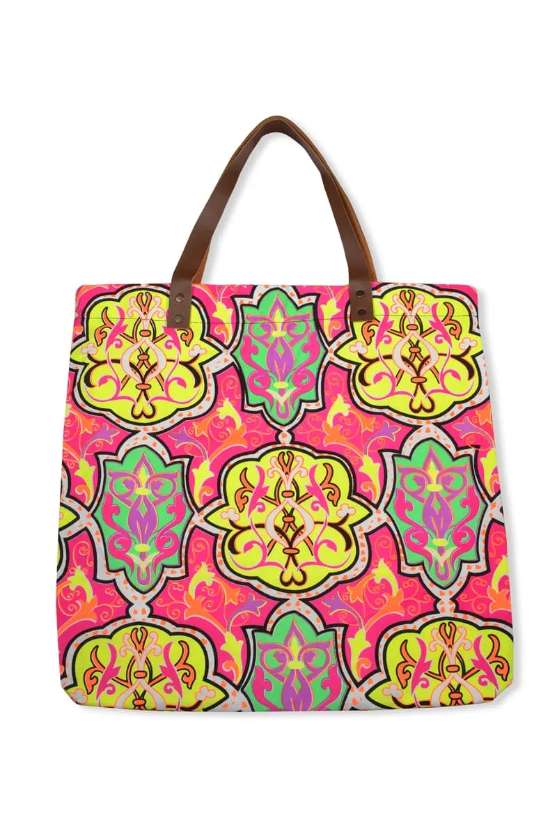 Neon Print Bags