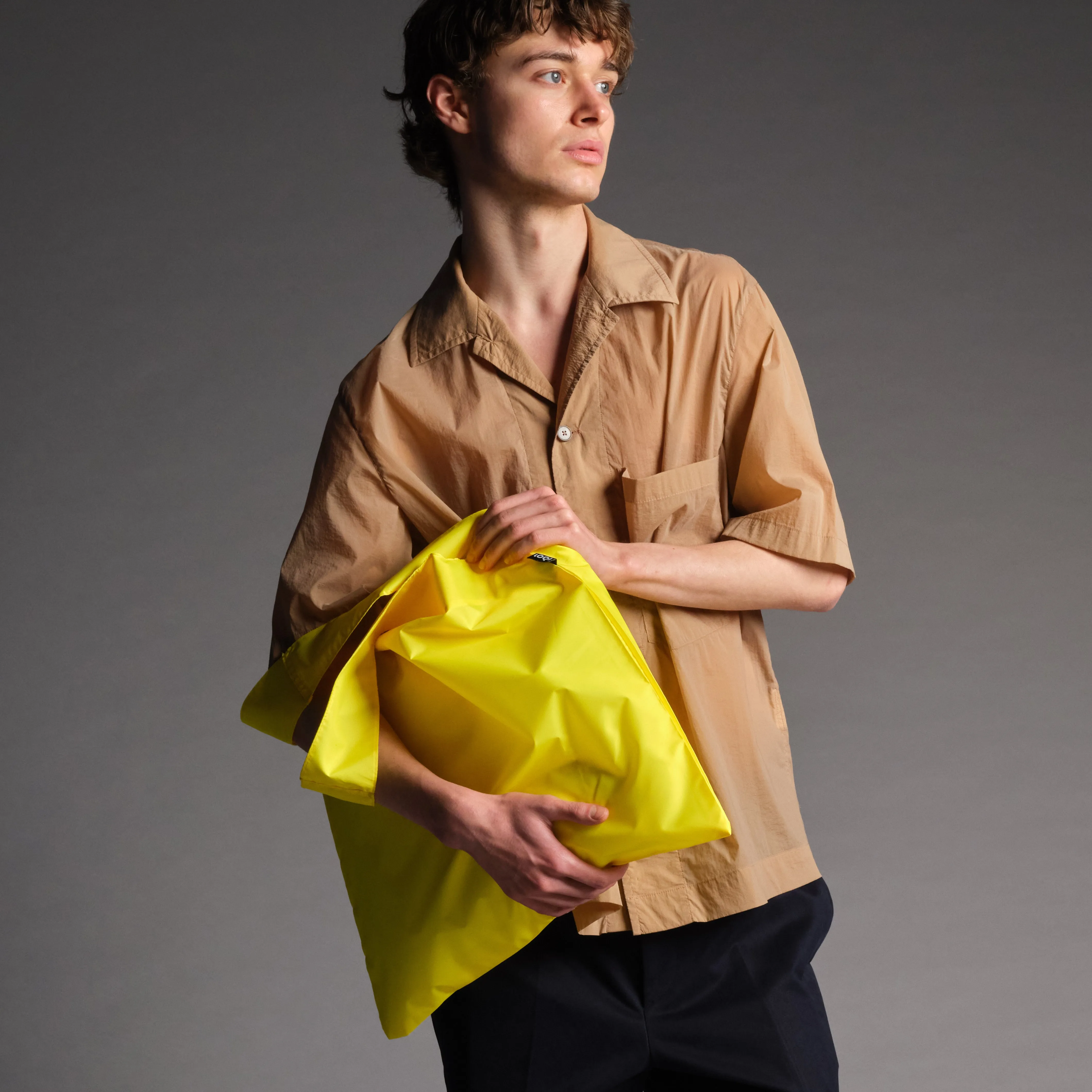 NEON Yellow Recycled Bag