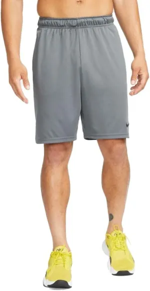 Nike DF Knit Short 6.0 Training Shorts Gray | Black XL