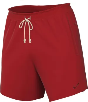 Nike Dri-FIT Standard Issue Men's 8" French Terry Basketball Shorts (University Red/Black, FB6921-657) Size Large