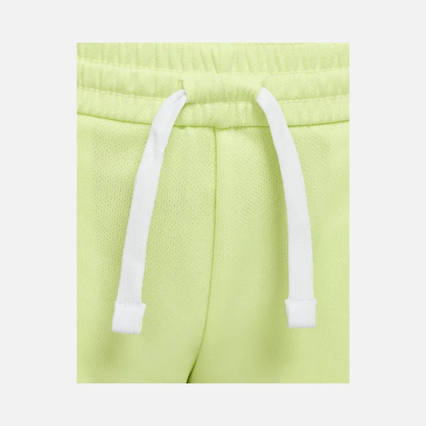 Nike Multi Older Kid's Boy Dri-FIT Shorts -Light Lemon Twist/White/White