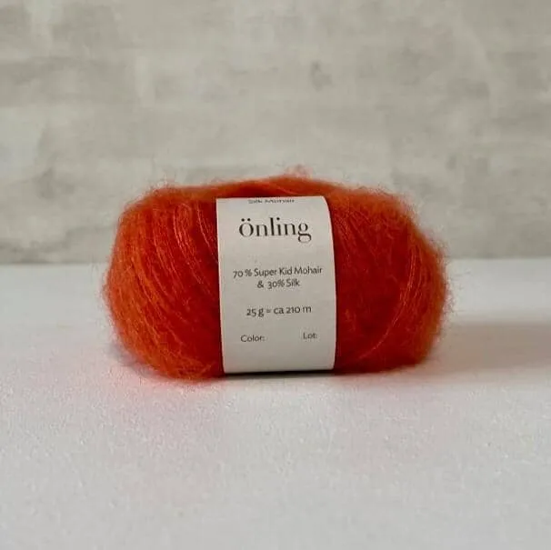 Önling No 10: Luxurious and exquisite silk mohair - Pigeon blue