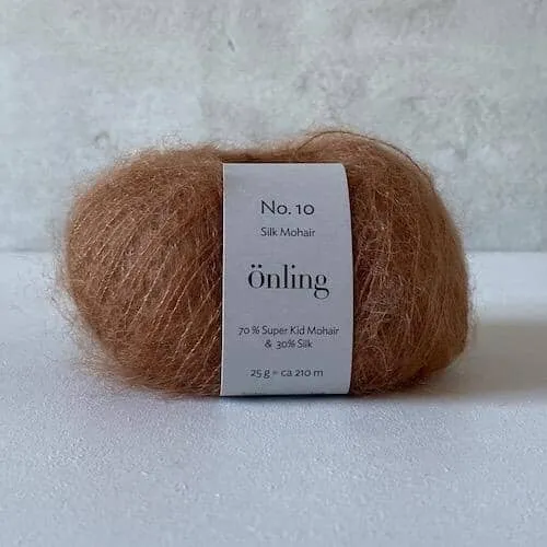 Önling No 10: Luxurious and exquisite silk mohair - Pigeon blue
