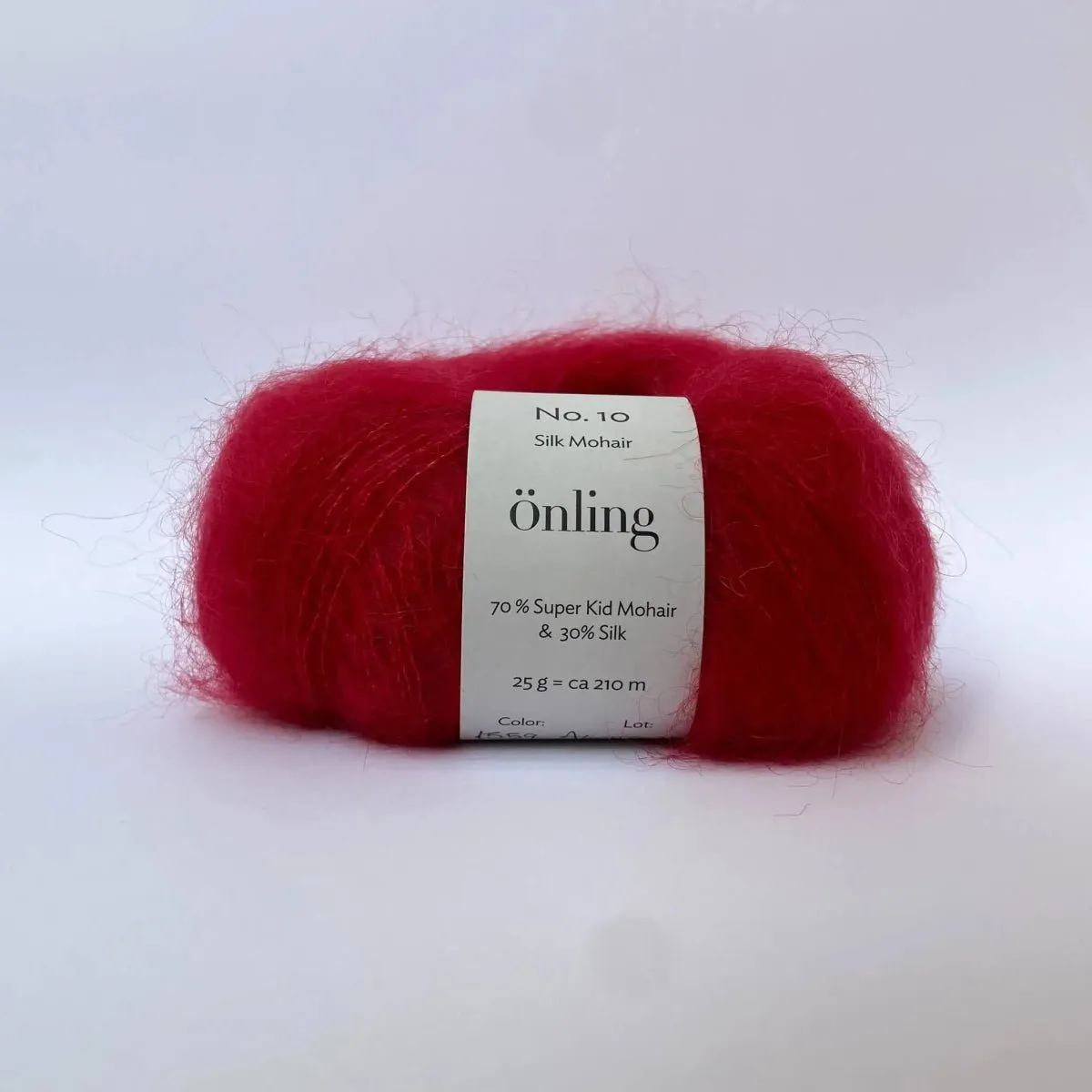 Önling No 10: Luxurious and exquisite silk mohair - Pigeon blue
