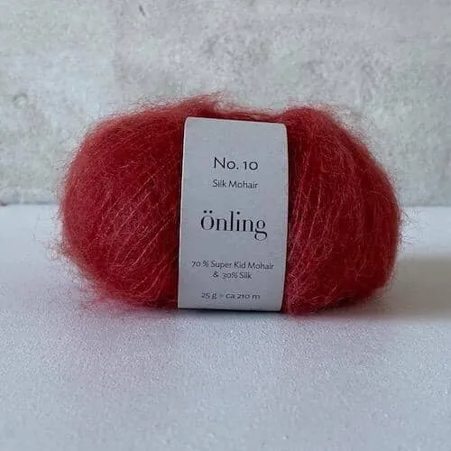 Önling No 10: Luxurious and exquisite silk mohair - Pigeon blue