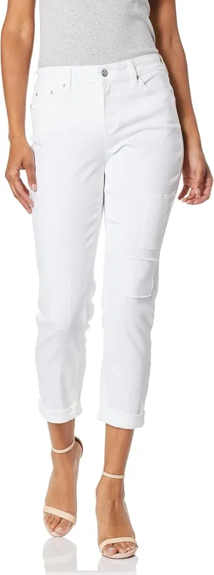 Nydj Women's Boyfriend with Patchwork