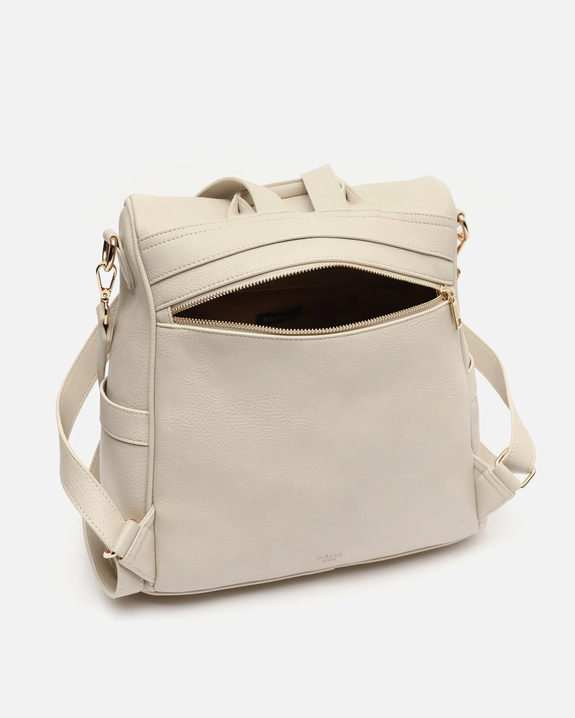 Ofel mochila antirrobo con estampado patchwork animal print