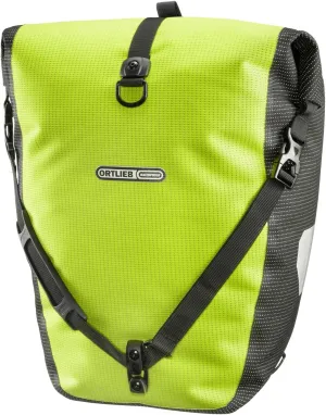 Ortlieb Back-Roller High-Visibilty Pannier - Single Neon Yellow/Black Reflex, One Size