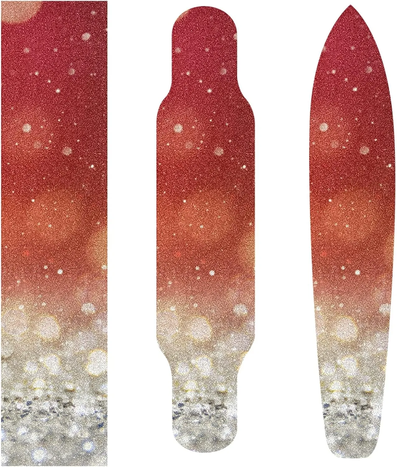 Oyihfvs Skateboard Grip Tape Sticker, Non Slip Sandpaper Sheet Scooter Longboard, Strong Stickiness, Wearable