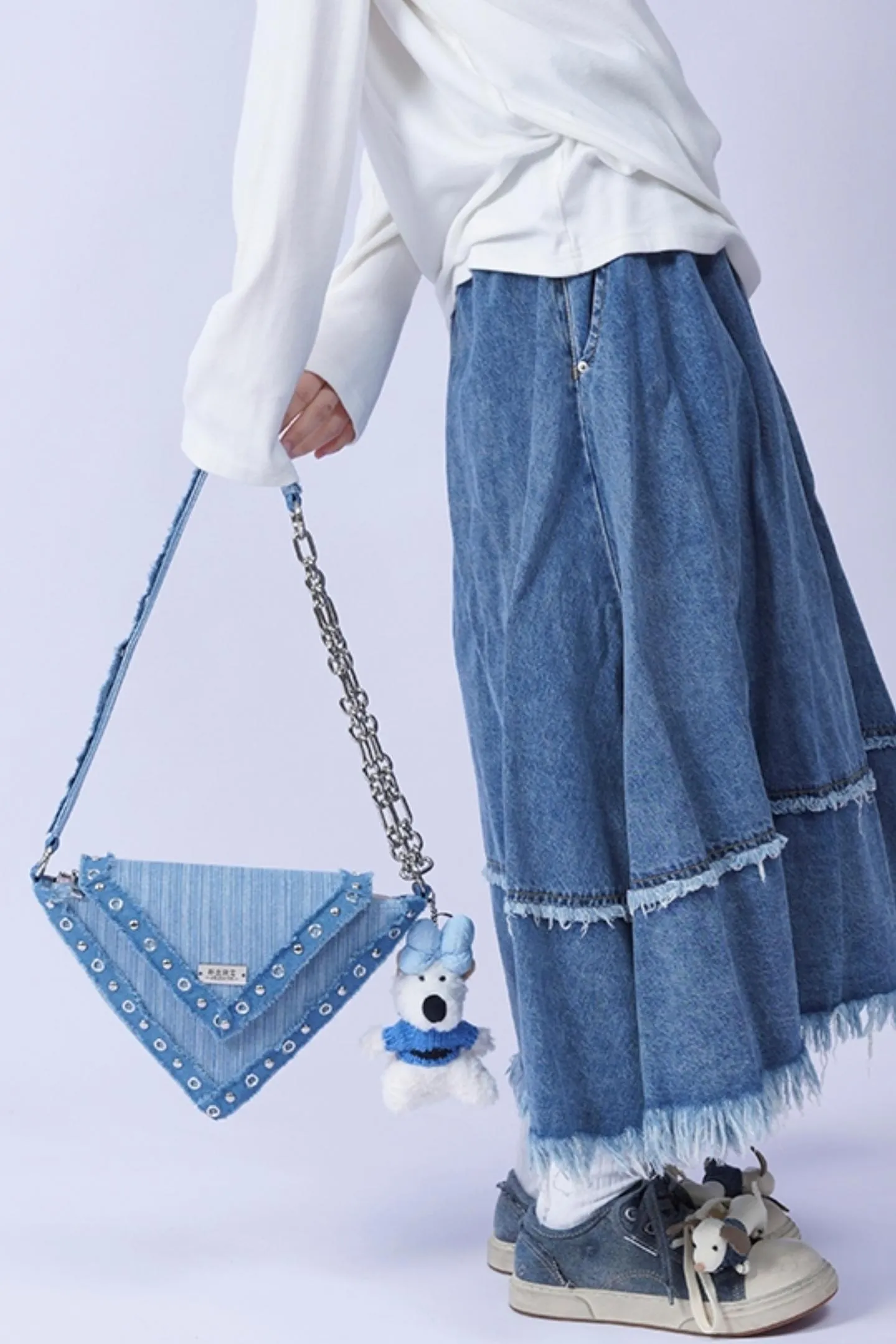 Patchwork Triangle Bag
