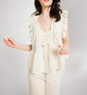 Peplum Top Women Short Sleeve Flutter Fly Sleeve Babydoll Blouse Boho Patchwork Beach Party Going Out Y2k Tank Shirt