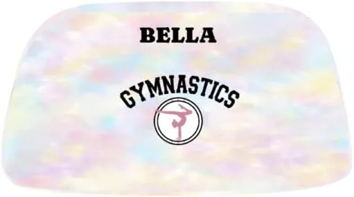 Personalized Dance Bag Gym Bag for Girl, Custom Sport Duffel Bag Weekender Bags Travel Duffel Bag Gymnastics Tie Dye