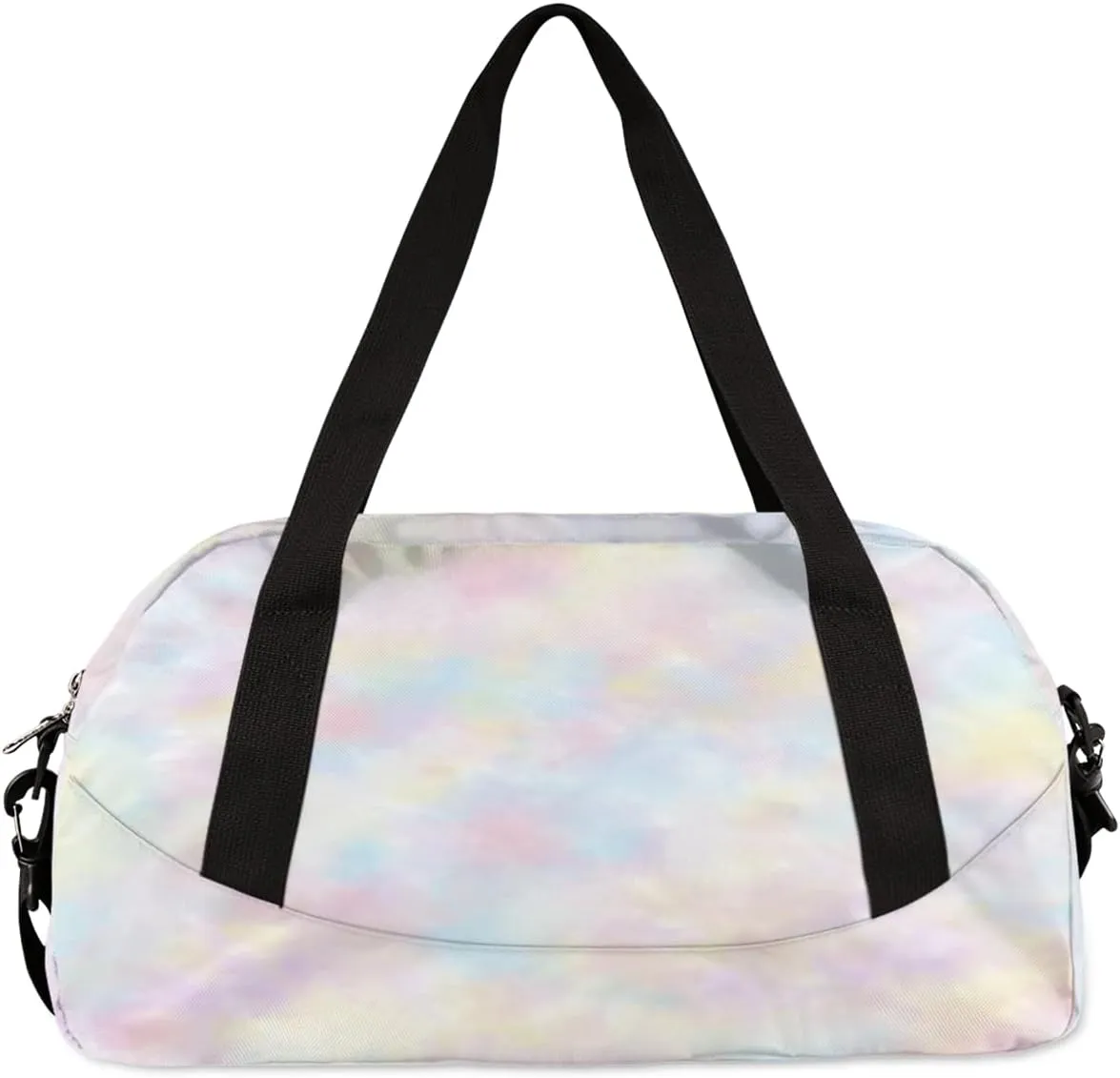Personalized Dance Bag Gym Bag for Girl, Custom Sport Duffel Bag Weekender Bags Travel Duffel Bag Gymnastics Tie Dye