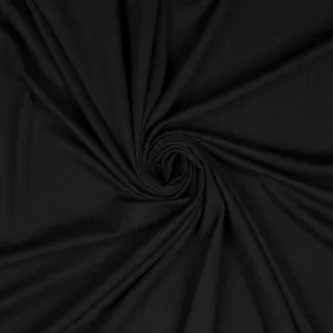 Poly Spandex Knit Black