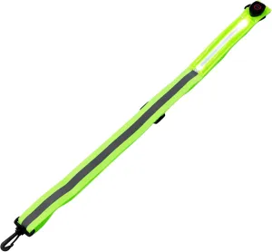 POPETPOP Reflective Belt Strips Bicycle Outdoor Running Reflector Light Belt LED Neon Safety Night Bike
