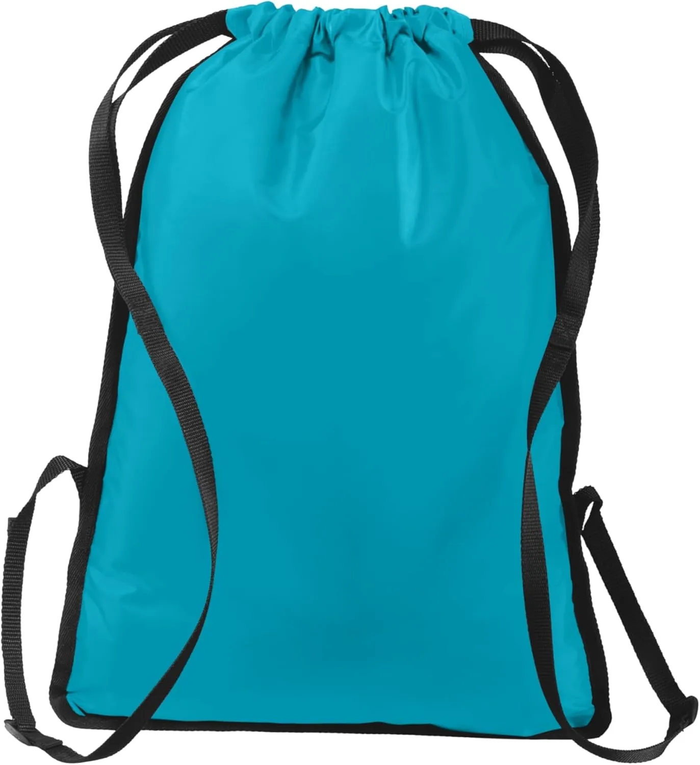 Port Authority Zip-It Cinch Pack. BG616, Tropic Blue/ Black, OSFA