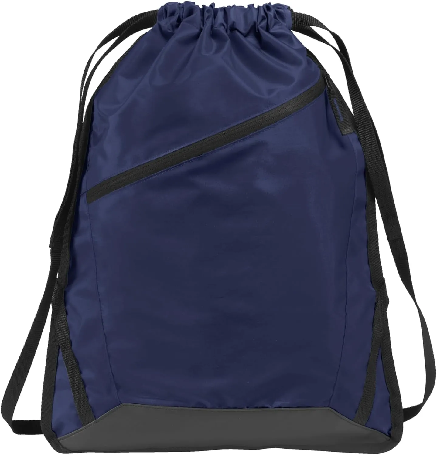 Port Authority Zip-It Cinch Pack. BG616, True Navy/ Black, OSFA