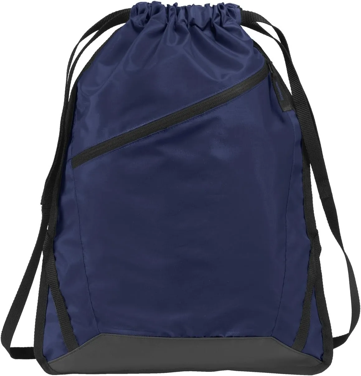 Port Authority Zip-It Cinch Pack. BG616, True Navy/ Black, OSFA